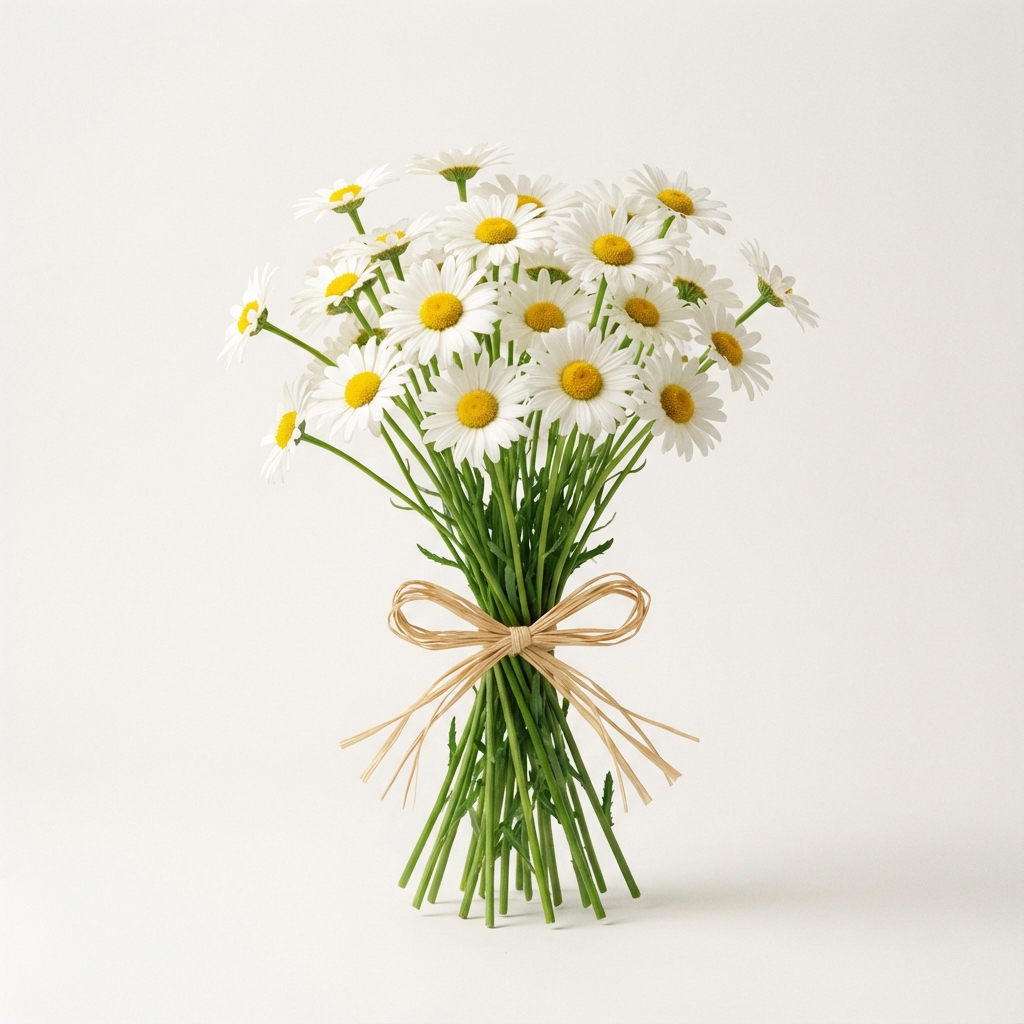 Beyaz Papatya Buketi