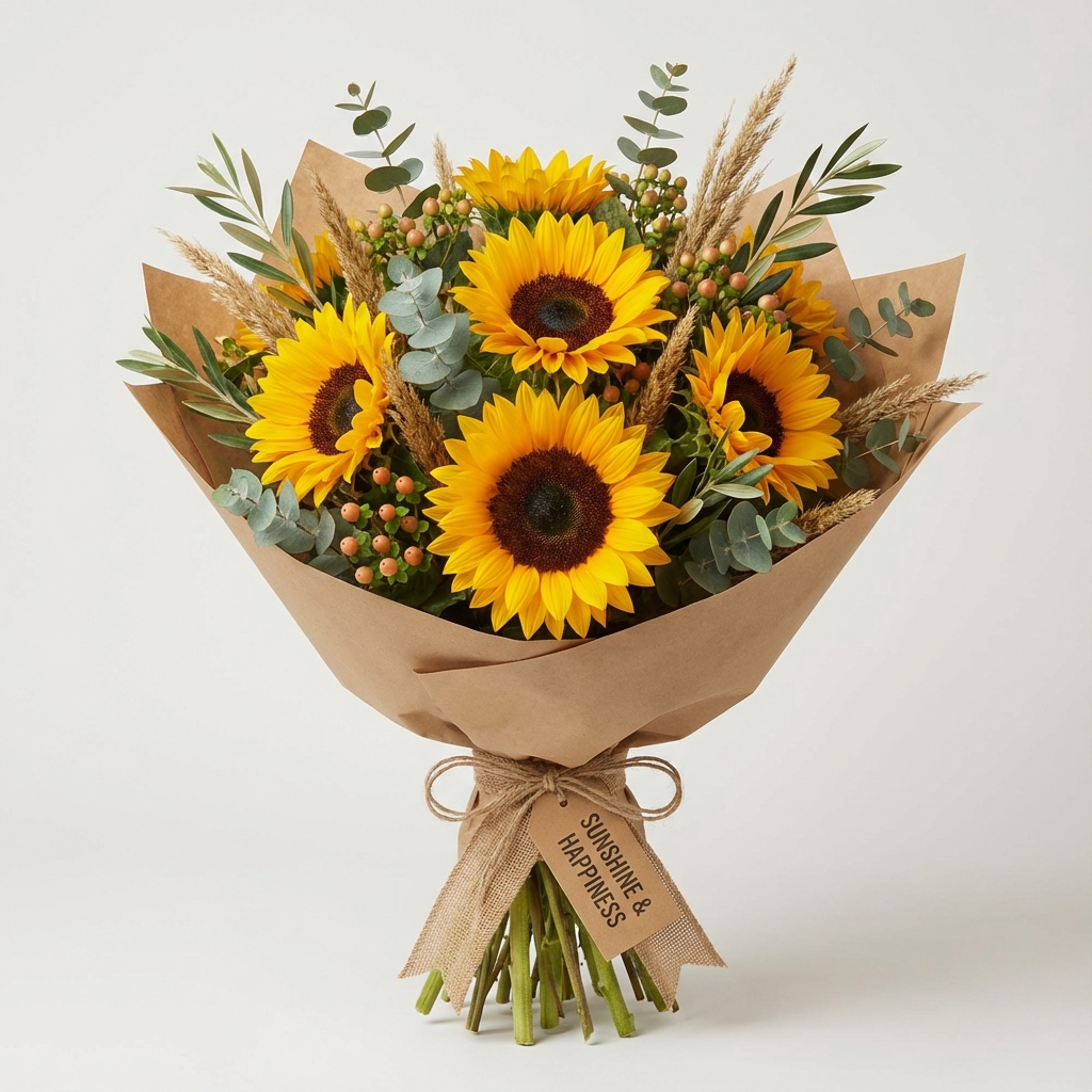 Ayçiçeği Buketi